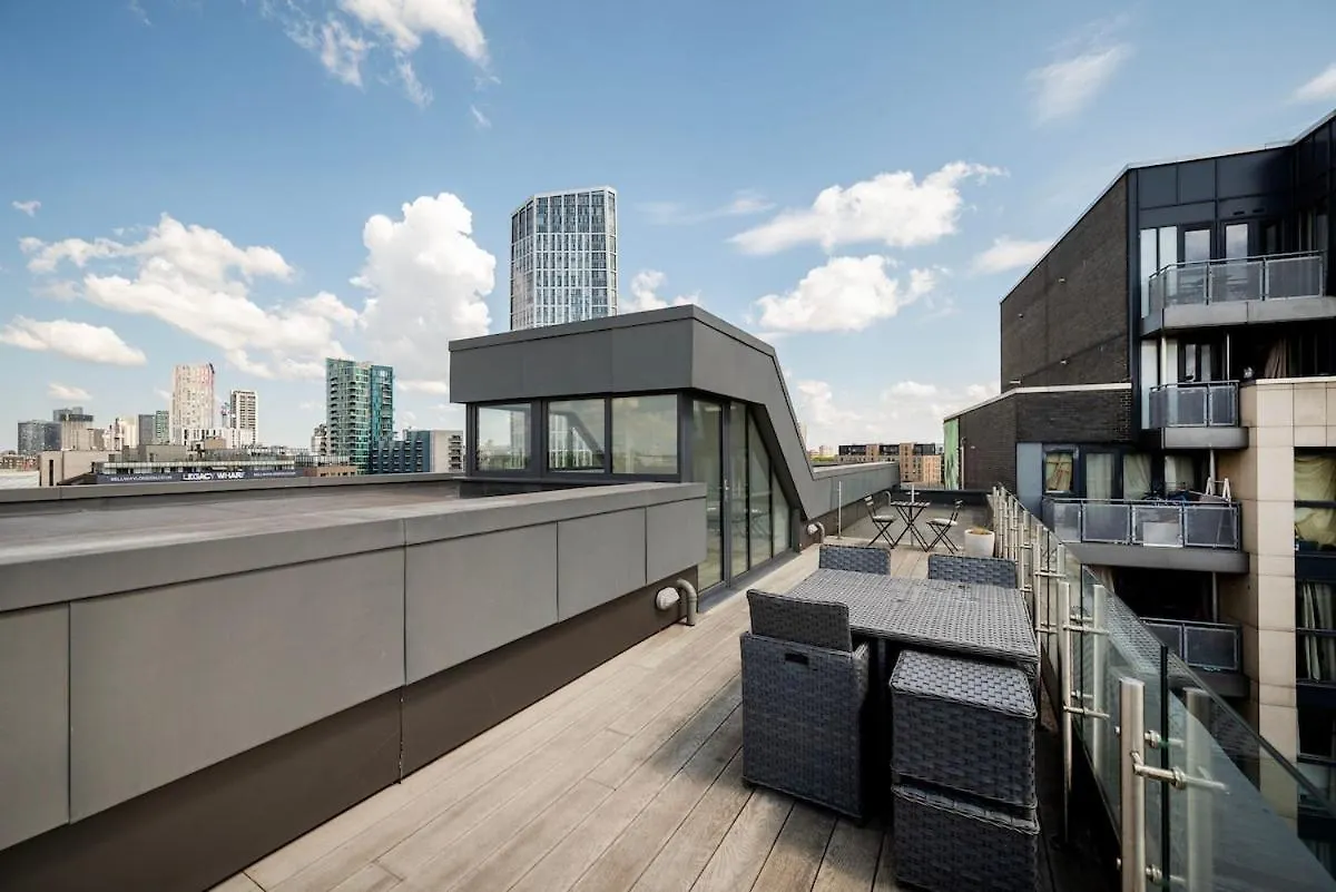 Bow Penthouse Apartment London 0*,